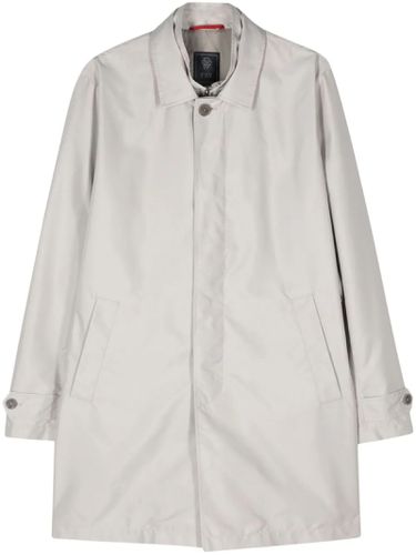 Fay Light Grey Morning Raincoat - Fay - Modalova