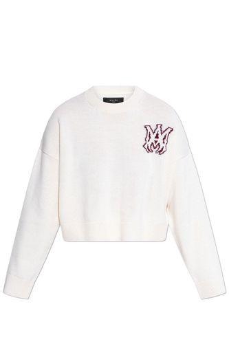 AMIRI Logo-intarsia Knit Sweater - AMIRI - Modalova