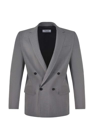 Msgm Jacket In Wool - MSGM - Modalova