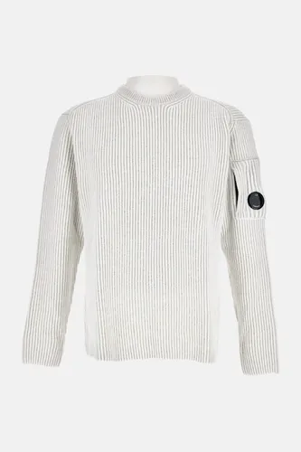 C. P. Company Round Neck Fleece Knit Sweater - C.P. Company - Modalova