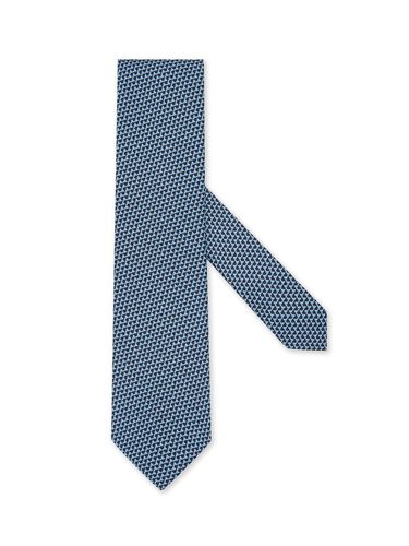 Zegna Pattern Printed Tie - Zegna - Modalova