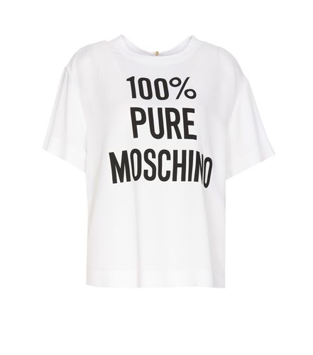 Pure Moschino Print T-shirt - Moschino - Modalova
