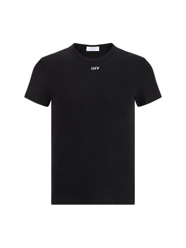 Off-White Logo T-shirt - Off-White - Modalova