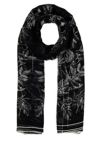 Printed Silk Foulard - Alexander McQueen - Modalova