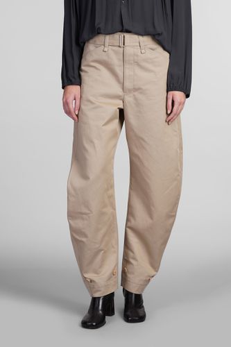 Lemaire Pants In Beige Cotton - Lemaire - Modalova