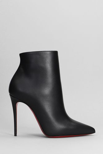 So Kate Booty High Heels Ankle Boots In Leather - Christian Louboutin - Modalova