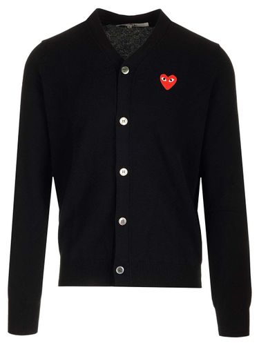 Merino Wool Cardigan - Comme des Garçons Play - Modalova