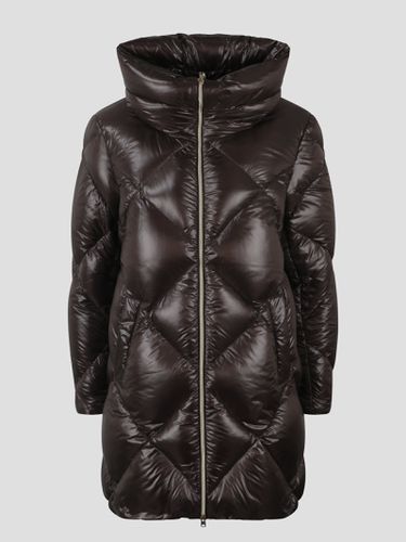 A-shape Diamond Quilted Down Jacket - Herno - Modalova