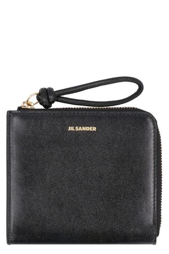 Jil Sander Giro Leather Card Holder - Jil Sander - Modalova