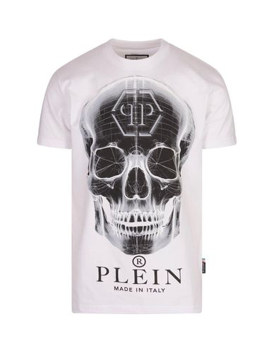 Round Neck Ss Skull T-shirt - Philipp Plein - Modalova