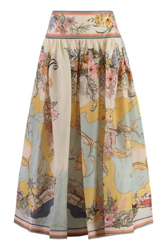 Zimmermann Tallow Midi Skirt - Zimmermann - Modalova