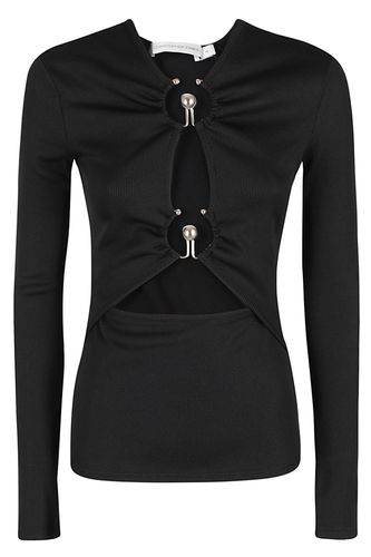 Orbit Ruched Long Sleeve Top - Christopher Esber - Modalova