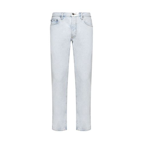 Off-White Slim Fit Diag Jeans - Off-White - Modalova