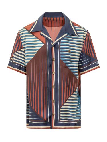 Silk Geometric Shirt - Dolce & Gabbana - Modalova