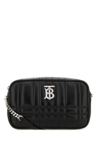 Black Leather Small Lola Crossbody Bag - Burberry - Modalova