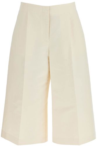 Cropped Cotton Pants In Pure Cotton - Marni - Modalova