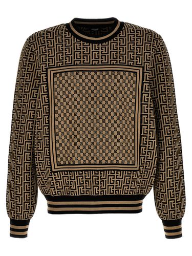 Balmain mini Monogram Sweater - Balmain - Modalova