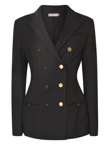 Double-breasted Slim Fit Plain Dinner Jacket - Philosophy di Lorenzo Serafini - Modalova