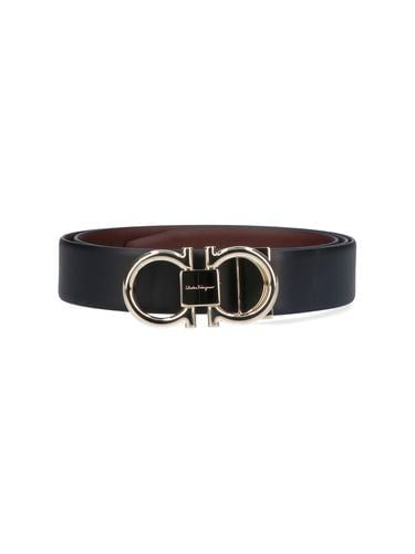 Ferragamo gancini Reversible Belt - Ferragamo - Modalova