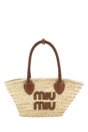 Miu Miu Palm Shopping Bag - Miu Miu - Modalova