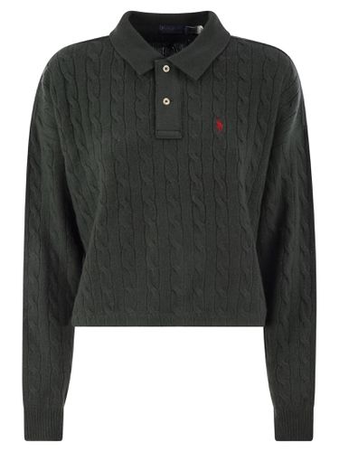 Knitted Polo Shirt - Polo Ralph Lauren - Modalova