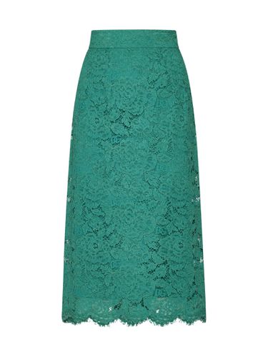 Dolce & Gabbana Floral Lace Skirt - Dolce & Gabbana - Modalova