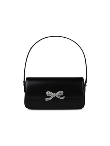 Bow-embellished Baguette Bag - self-portrait - Modalova