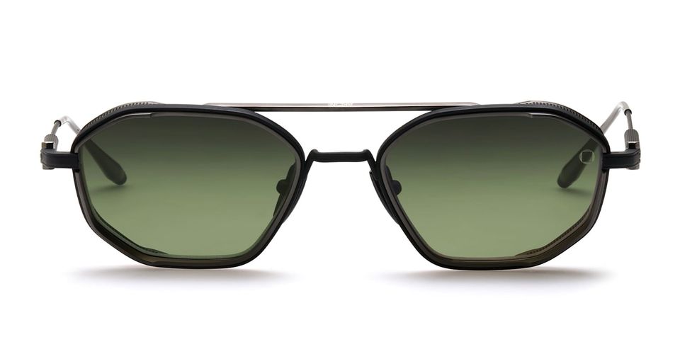 Eris-two - Matte Black / Black Rhodium Sunglasses - Akoni - Modalova