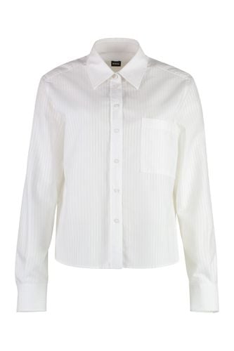 Hugo Boss Cotton Shirt - Hugo Boss - Modalova