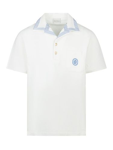 Polo Shirt With Logo - Drôle de Monsieur - Modalova