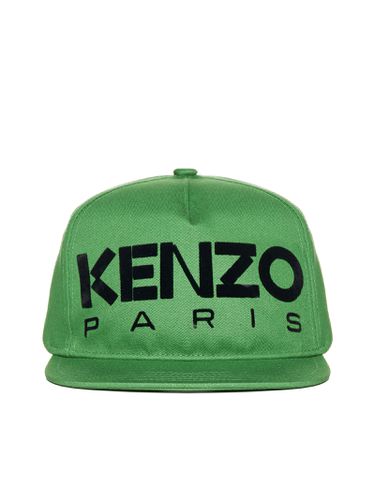 Kenzo Logo Cotton Baseball Cap - Kenzo - Modalova