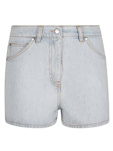 MSGM Denim Shorts - MSGM - Modalova