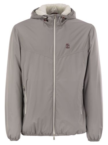 Hooded Nylon Jacket - Brunello Cucinelli - Modalova