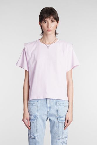 Zelitos T-shirt In Rose- Cotton - Isabel Marant - Modalova