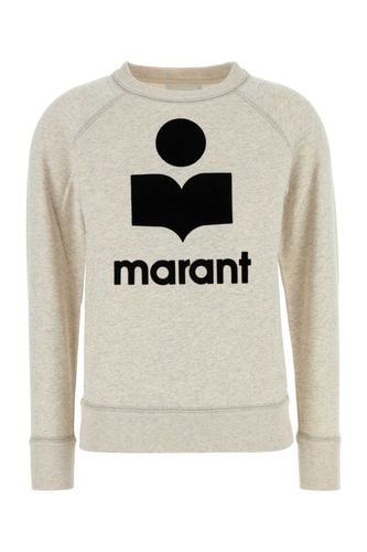 Melange Sand Cotton Blend Millyny Sweatshirt - Marant Étoile - Modalova