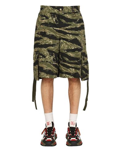 Camouflage Print Bermuda Shorts - Dolce & Gabbana - Modalova