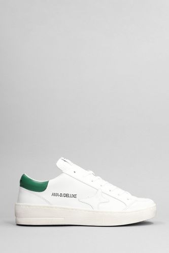 AMA-BRAND Sneakers In White Leather - AMA-BRAND - Modalova