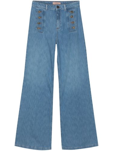 TwinSet Wide Leg Jeans - TwinSet - Modalova