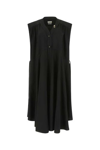 Black Viscose Blend Oversize Dress - Quira - Modalova