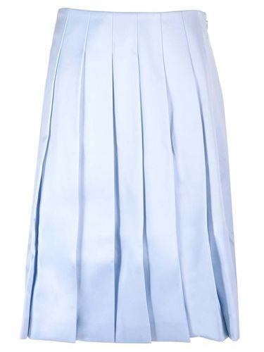 Self-portrait Satin Midi Skirt - self-portrait - Modalova