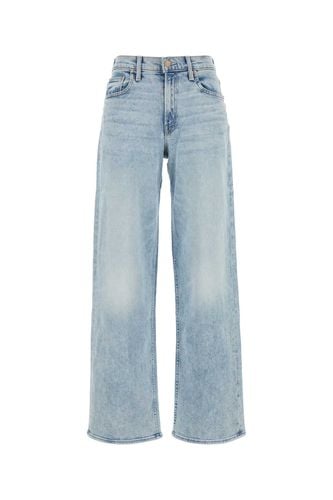 Stretch Denim The Spinner Zip Sneak Jeans - Mother - Modalova