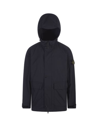 Navy Micro Twill Jacket - Stone Island - Modalova