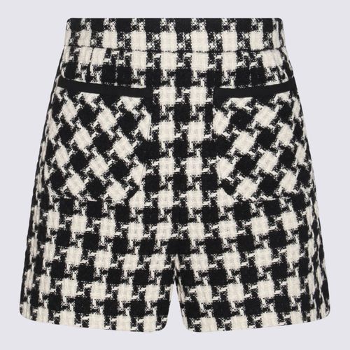 Valentino Black And White Shorts - Valentino - Modalova