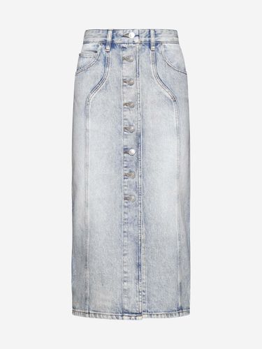 Vandy Denim Midi Skirt - Marant Étoile - Modalova