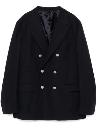 Eleventy Navy Blue Wool Blazer - Eleventy - Modalova