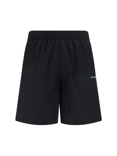 Off-White Nylon Swim Shorts - Off-White - Modalova