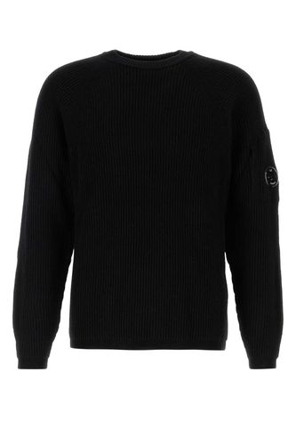 C. P. Company Rib Trim Plain Knit Sweater - C.P. Company - Modalova