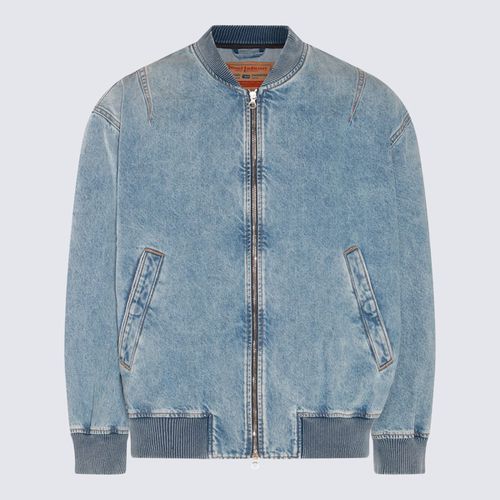 Light Cotton Denim Jacket - Diesel - Modalova