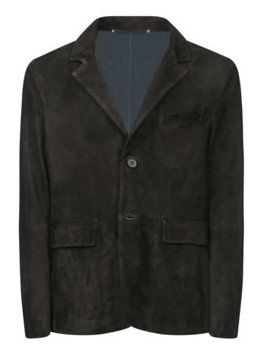 Paul Smith Black Suede Jacket - Paul Smith - Modalova