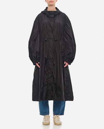 Long Puff Sleeve Trapeze Parka W/ Button Placket - Simone Rocha - Modalova